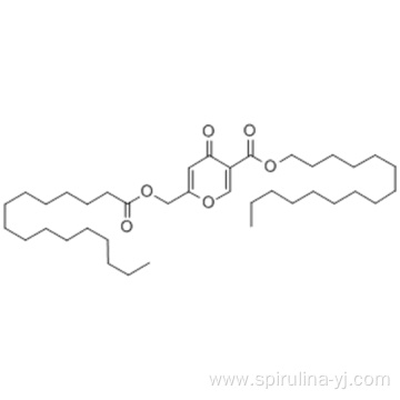 Hexadecanoicacid, 4-oxo-6-[[(1-oxohexadecyl)oxy]methyl]-4H-pyran-3-yl ester CAS 79725-98-7